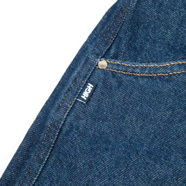 Denim Pants H-Line Raw Washed - Imagem 4